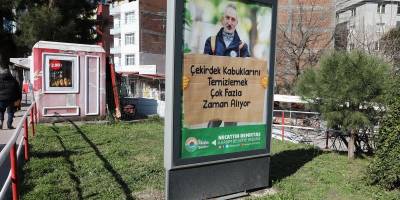 İlkadım'dan çevre duyarlılığı için afişler