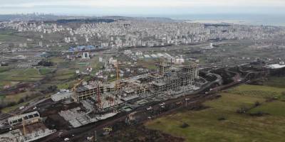 Samsun Şehir Hastanesi'nin yüzde 20'si tamamlandı