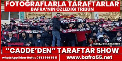 Bafra'nın özlediği tribün geri geldi