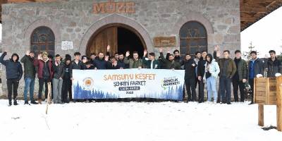 Öğrenciler Akdağ’da kayak keyfi yaptı