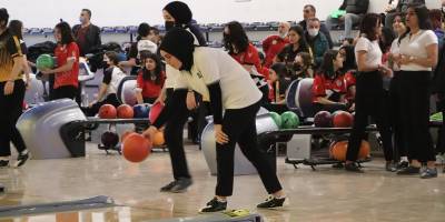 Türkiye'nin en büyük bowling salonunda şampiyona heyecanı