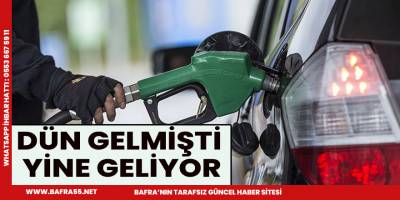 Dün gelmişti yine geliyor