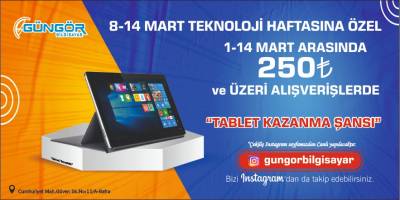 Güngör Bilgisayar'da Kampanya