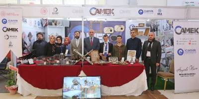 CAMEK fuarda ilgi odağı oldu