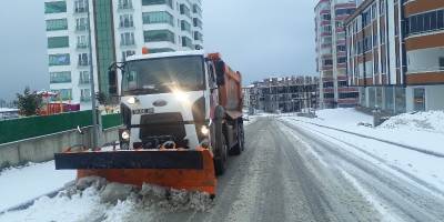 Kar yağışı Samsun'u etkisi altına aldı