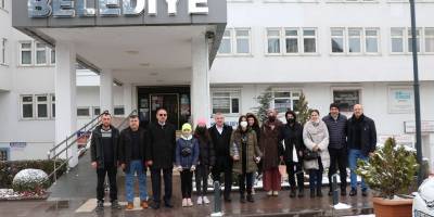 Başkan Özdemir, genç karatecileri yolcu etti