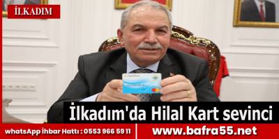 İlkadım'da Hilal Kart sevinci