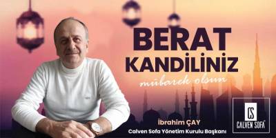 Calven Sofa'dan Berat Kandili Mesajı