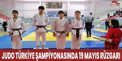 19 Mayısın şampiyon judocuları