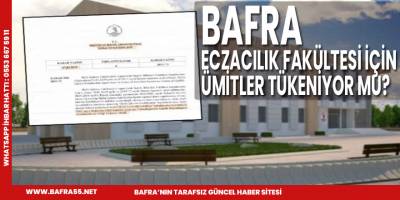 Bafra yine aynı Bafra /8 Yıllık Rüya Sonamı eriyor?