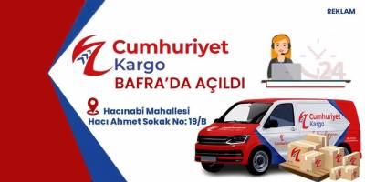 Cumhuriyet Kargo Bafra’da Açıldı