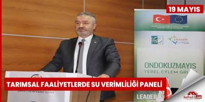 Tarımsal Faaliyetlerde Su Verimliliği Paneli