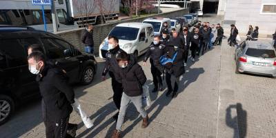 Suç örgütü operasyonu;17 kişi adliyeye sevk edildi