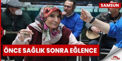 huzurevi sakinlerine önce aşı, sonra müzikli eğlence