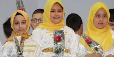 Havza’da Kuran Kursu Öğrencilerinden Muhteşem Gösteri