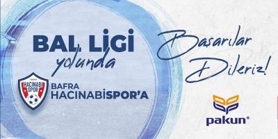 Hacınabispor'a BAL Lig'i yolunda başarılar dileriz.