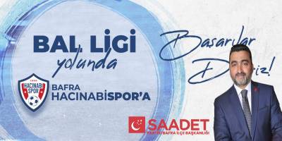 Mustafa Öcal, Hacınabispor'a başarılar dileriz