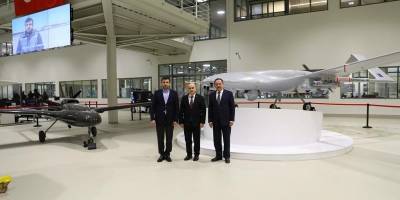 Samsun Valisi Dağlı, Selçuk Bayraktar ile TEKNOFEST'i görüştü