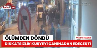 Dikkatsizlik kuryeyi canından edecekti