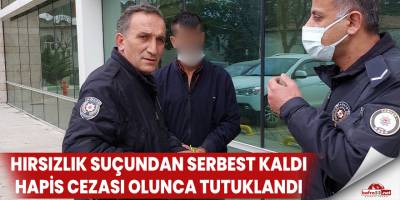Önce serbest kaldı,sonra tutuklandı