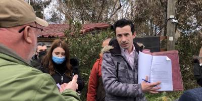 Sinop’ta kamp işletmesinde tahliye kargaşası