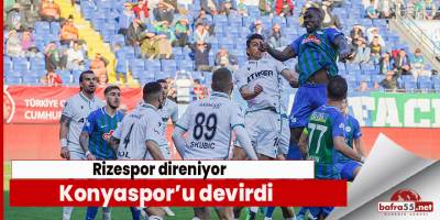 Rizespor ligde kalmak için oynadı