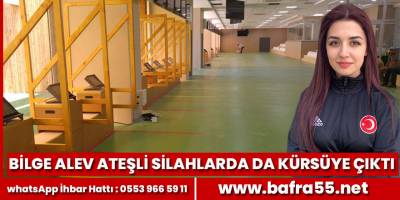 Altın kız Bilge Türkiye üçüncüsü oldu