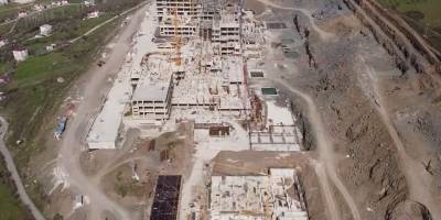 Samsun Şehir Hastanesi’nde fiziki gerçekleşme yüzde 25