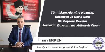 İlhan Erken'den Ramazan Bayramı mesajı
