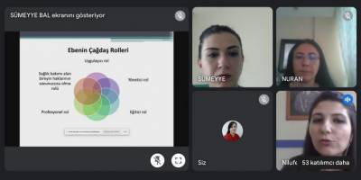 Mezun ebe, öğrencilere deneyimlerini anlattı