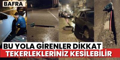 Bu Yola Dikkat, bir akşamda 10 aracın tekerlekleri kesildi