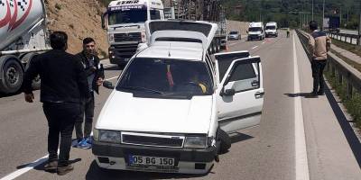 Samsun'da trafik kazası