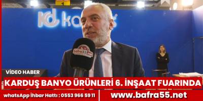 Karduş Banyo Ürünleri Tüyap 6. İnşaat Fuarında