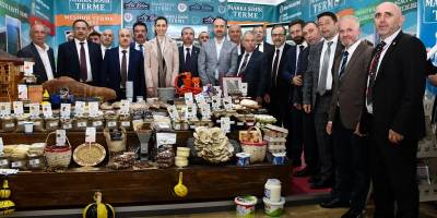 Terme standı yoğun ilgi gördü