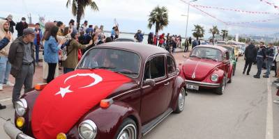 Samsun’da vosvos konvoyu