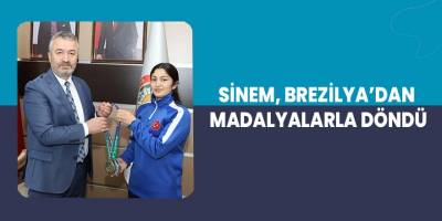 Sinem, Brezilya’dan Madalyalarla Döndü