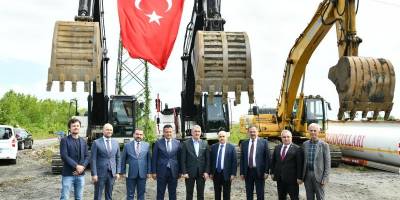 Çarşamba Karma OSB'ye ilk kazma