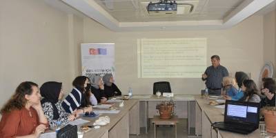 Evde özel eğitim gönüllülerinin kursu başladı