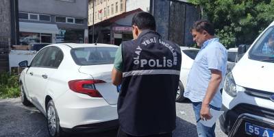 Kiraladığı aracı otoparkta terk edip Almanya'ya gitti