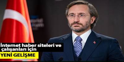 İnternet haber siteleri ve çalışanları için yeni gelişme