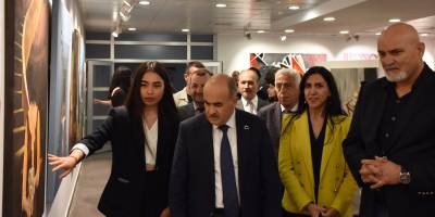 Öğrencilerden mezuniyet sergisi