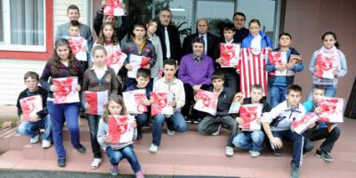 Göçkün İlköğretim Okul Öğrencilerin'den Samsunspor'a Ziyaret