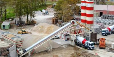 Beton santralleri altyapı çalışmalarına hız kattı