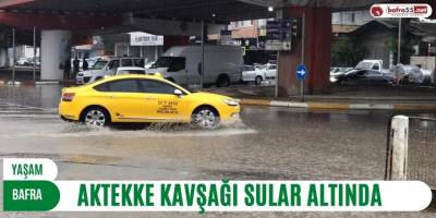 AKTEKKE KAVŞAĞI SULAR ALTINDA