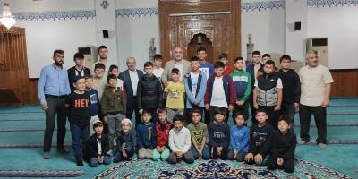 40 gün camiye giden çocuklara bisiklet