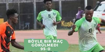 Böyle maç görülmedi: 95-0