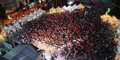 Samsun 15 Temmuz'da tek yürek oldu