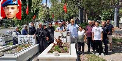Şehit Erkut Yılmaz şehadetinin 17. yılında kabri başında anıldı