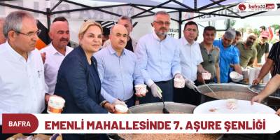 Emenli mahallesinde 7. Aşure Şenliği