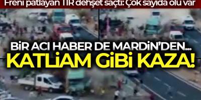 Mardin'den acı haber: 19 ölü,çok sayıda yaralı